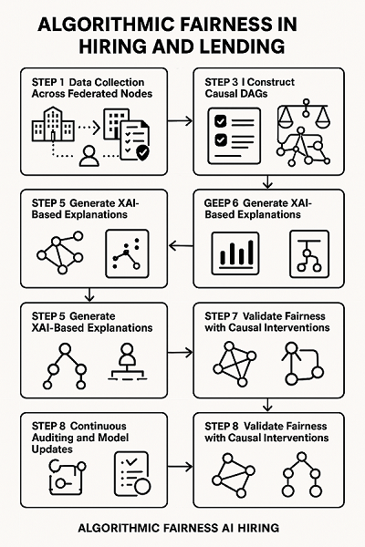 Algorithmic Fairness in Hiring and Lending